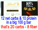 Lindt 85% cocoa